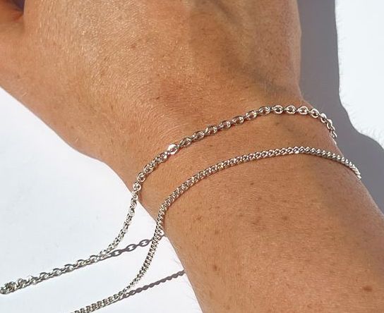 Sterling Silver Permanent Bracelet